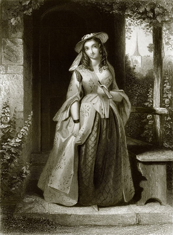 The Belle of the Village by English School