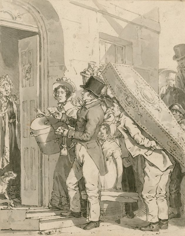 The Berners Street Hoax by English School