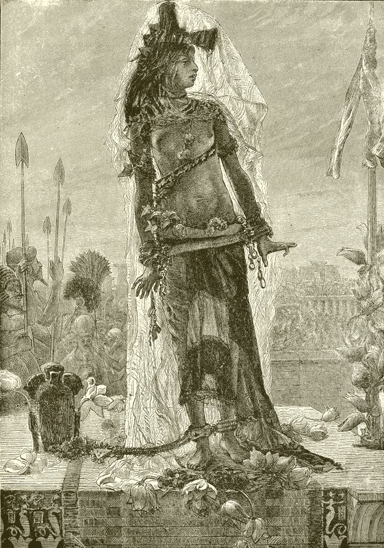 The Bride of the Nile by English School