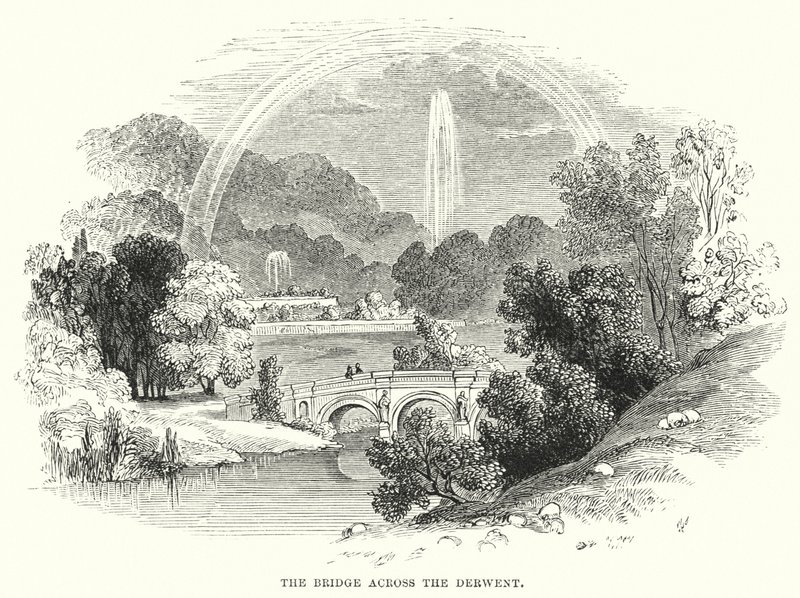 The Bridge across the Derwent by English School