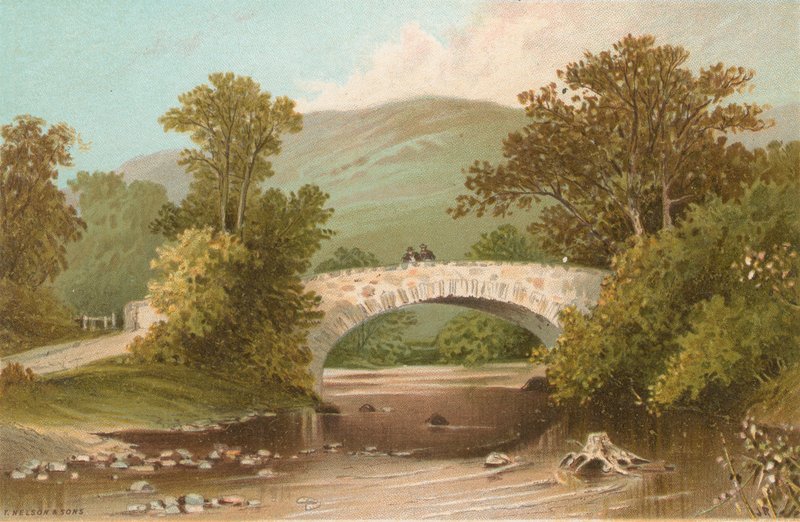 The Brig of Turk by English School