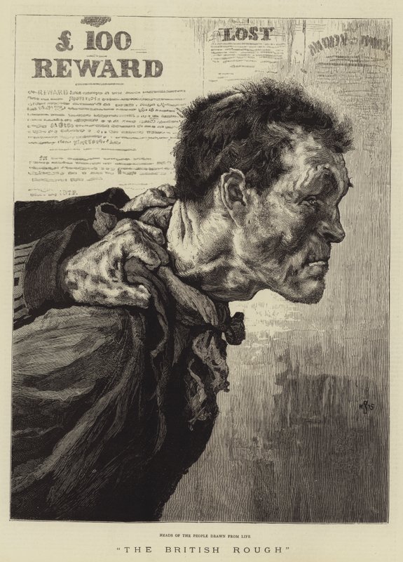 The British Rough (engraving) by English School