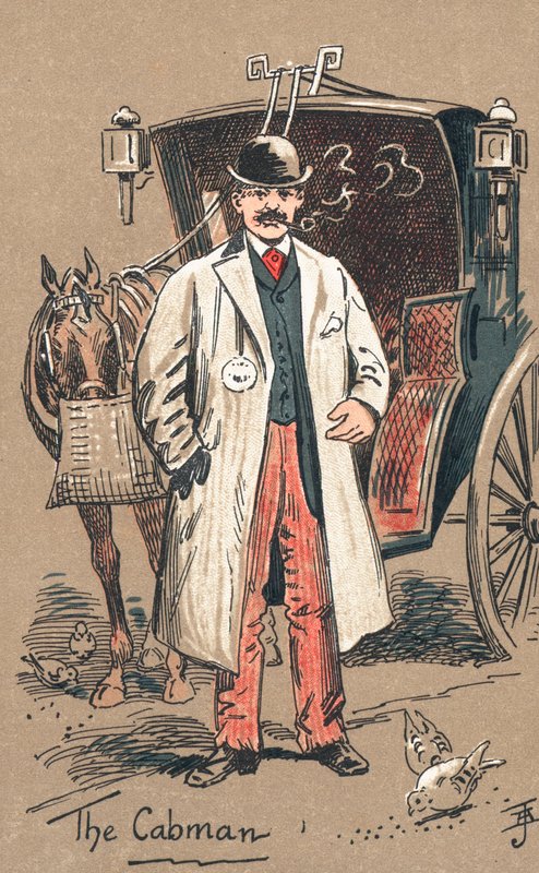 The Cabman by English School