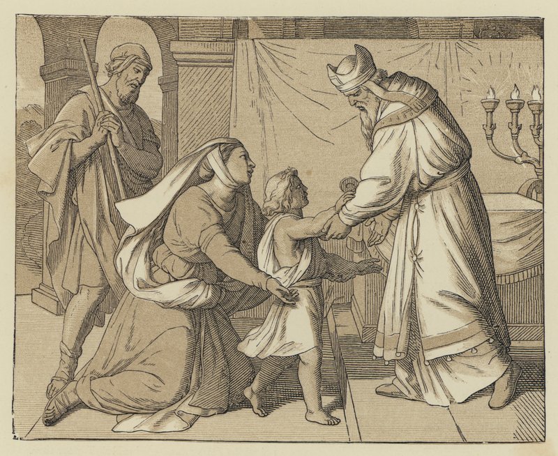 The Call of Samuel by English School