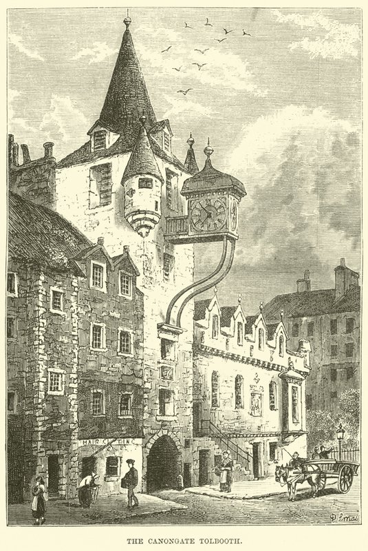 The Canongate Tolbooth by English School