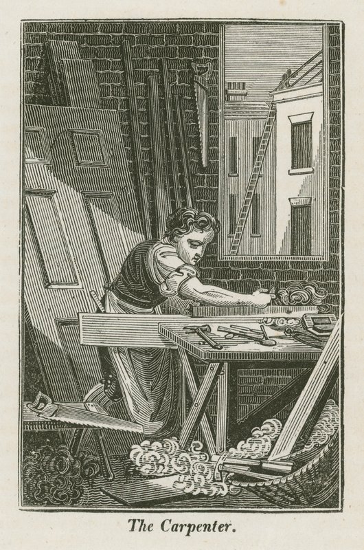 The Carpenter by English School