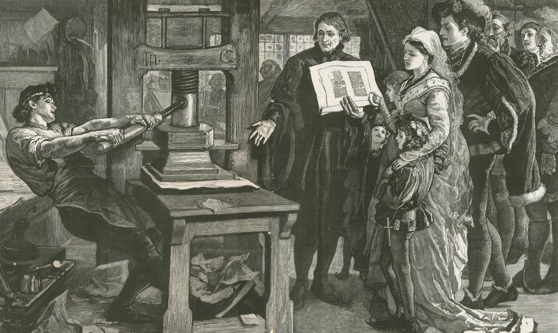 The Caxton Celebration by English School