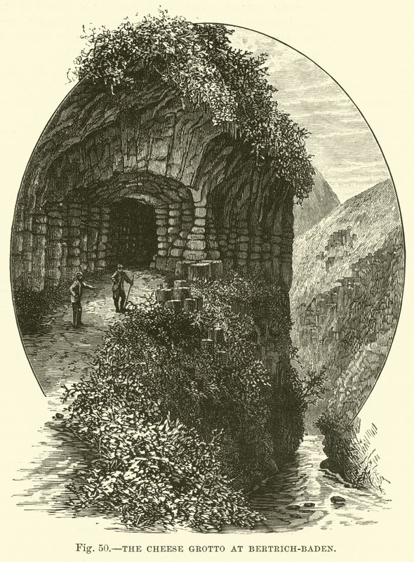 The Cheese Grotto at Bertrich-Baden by English School