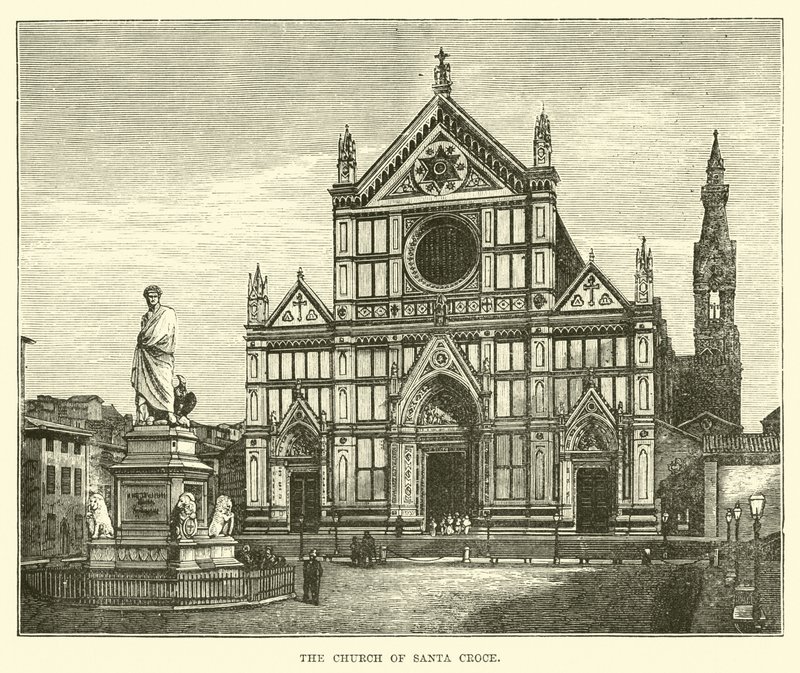 The Church of Santa Croce by English School