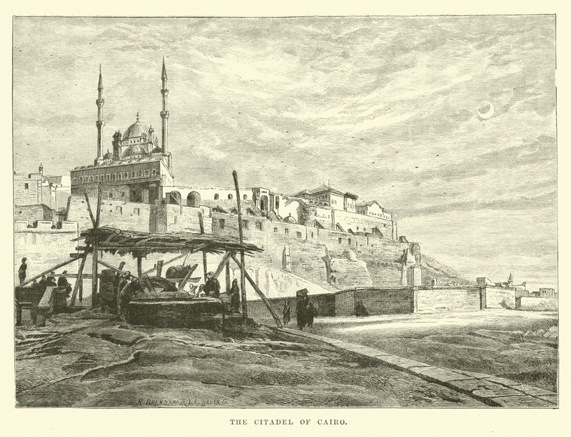 The Citadel of Cairo by English School