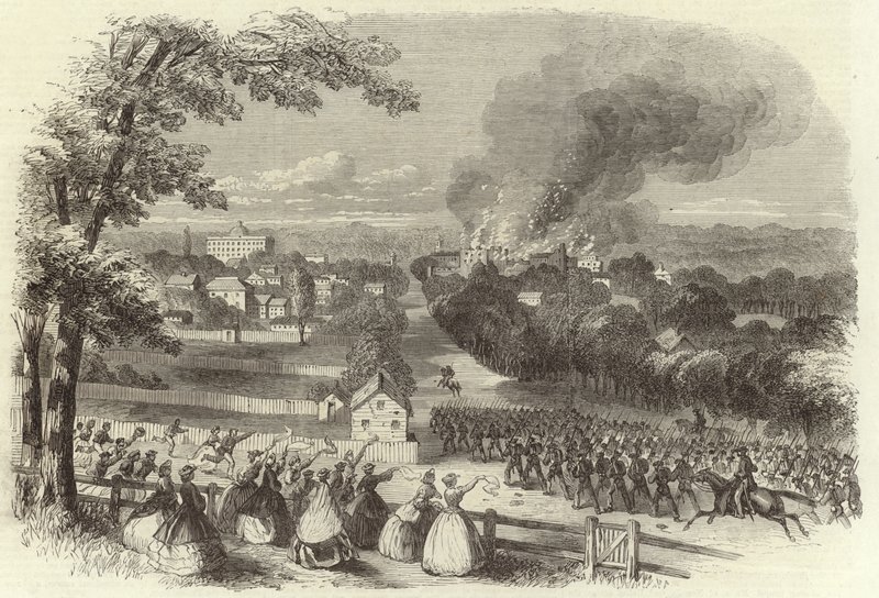 The Civil War in America by English School