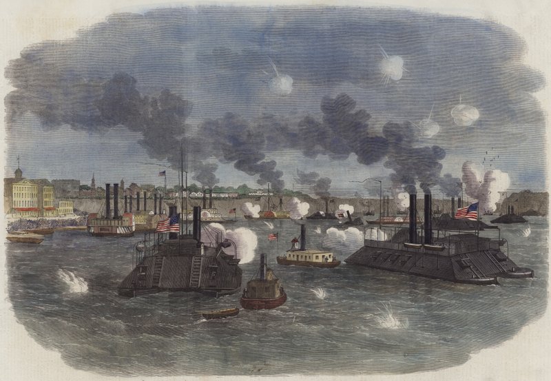 The Civil War in America by English School