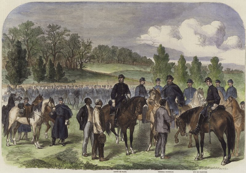 The Civil War in America by English School