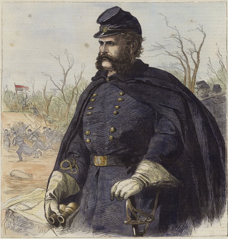 The Civil War in America by English School