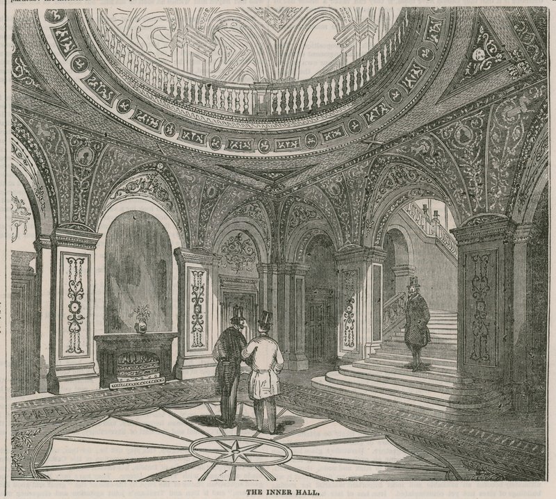 The Conservative Clubhouse: The Inner Hall by English School