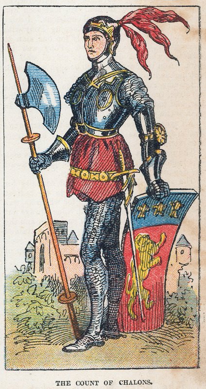 The Count of Chalons by English School