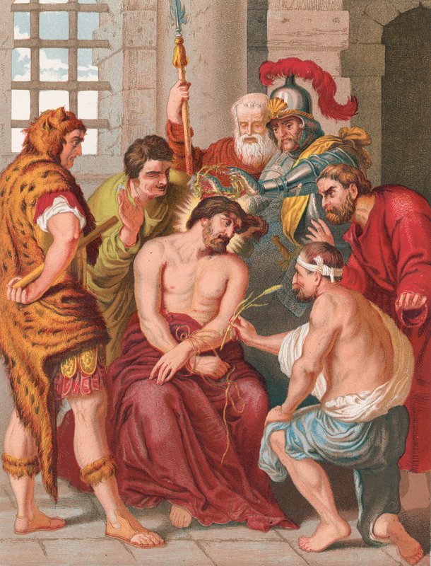 The Crown of Thorns by English School