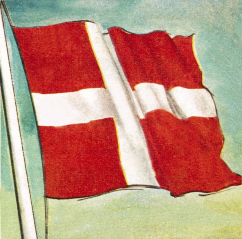 The Danish Flag by English School