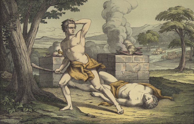 The Death of Abel by English School