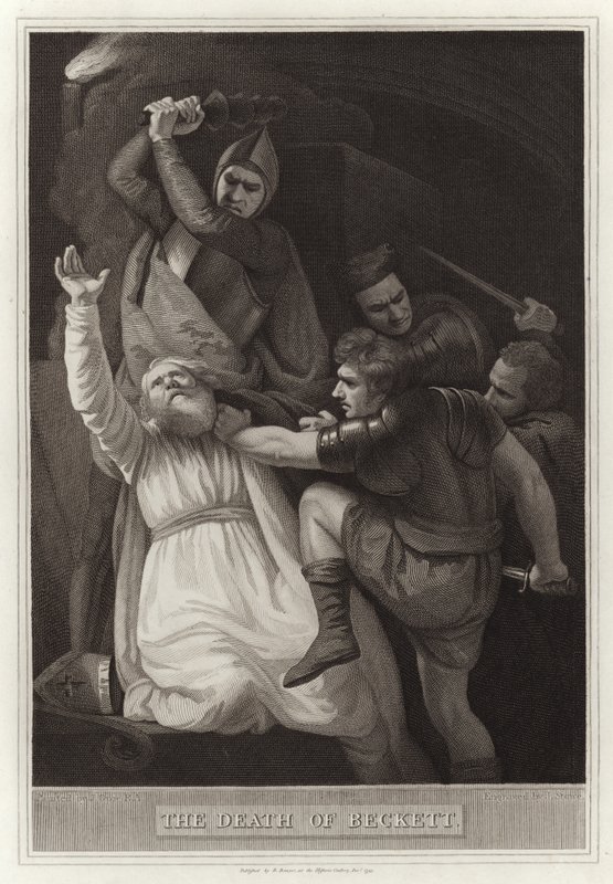 The Death of Beckett by English School