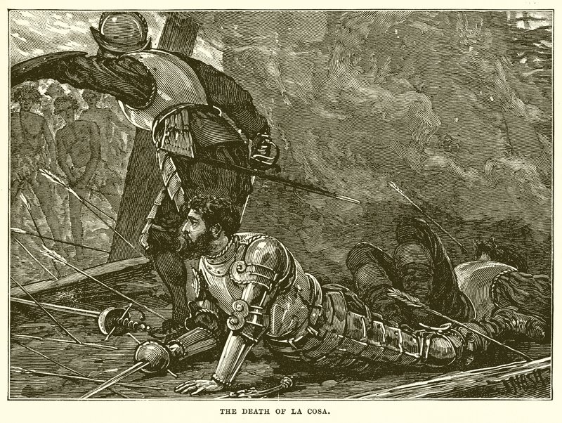 The Death of La Cosa by English School