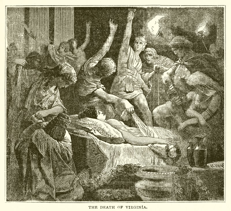 The Death of Virginia by English School