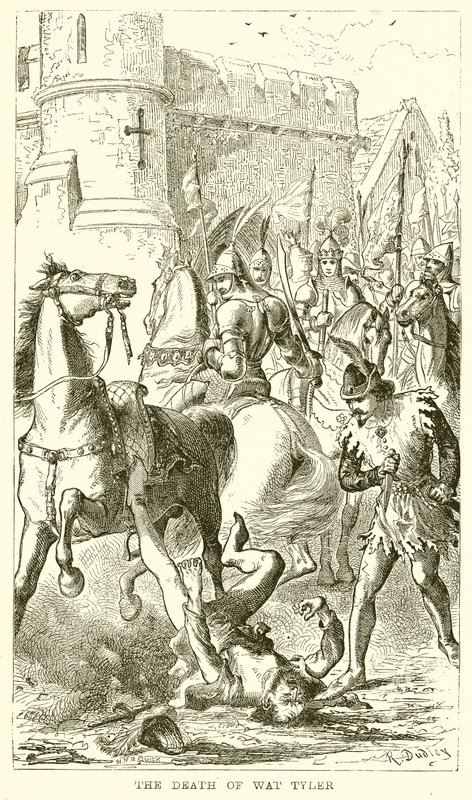 The Death of Wat Tyler by English School