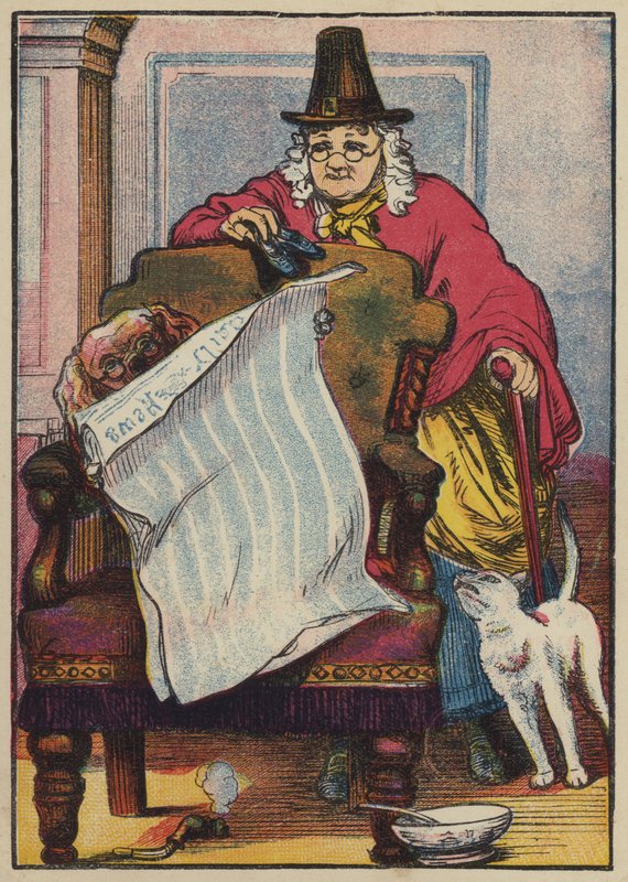 The Dog Reading the News by English School