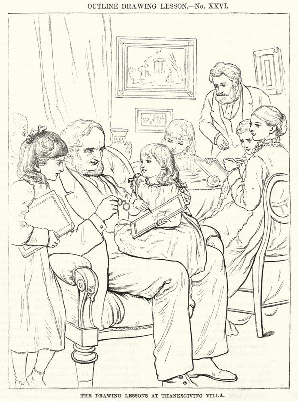 The Drawing Lessons at Thanksgiving Villa by English School
