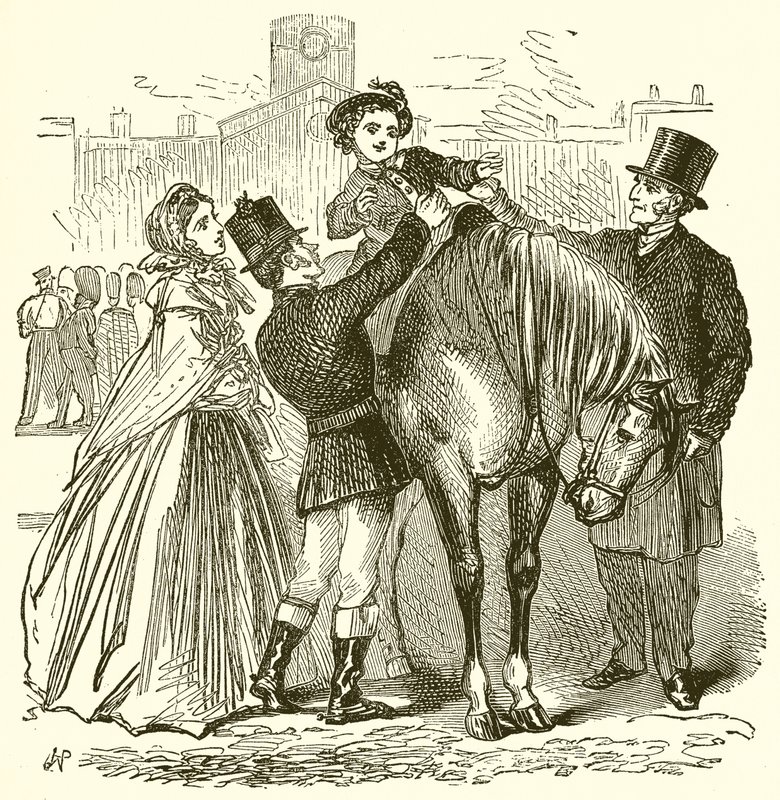 The Duke and the Little Soldier by English School
