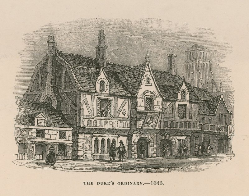The Dukes Ordinary, 1643 by English School