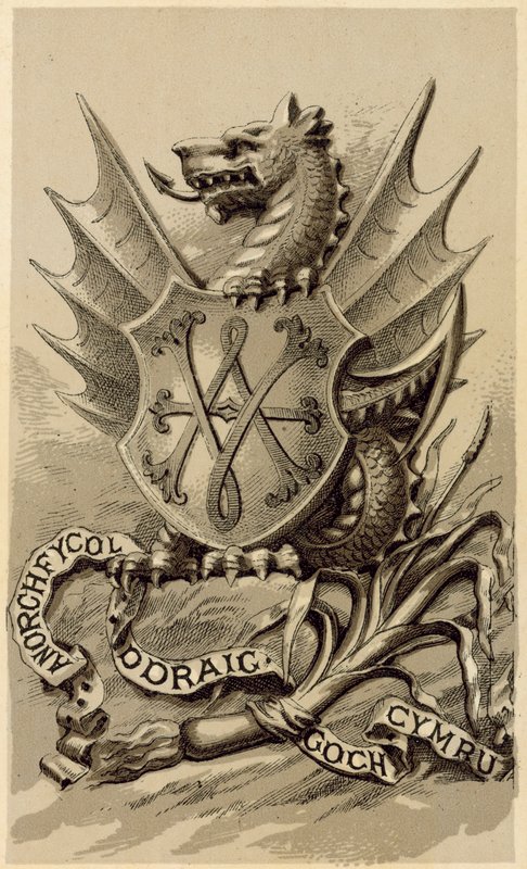 The Emblem of Wales by English School