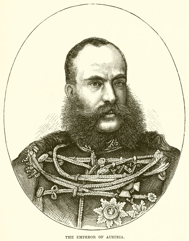 The Emperor of Austria by English School