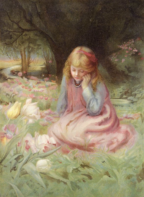 The Enchanted Garden by English School