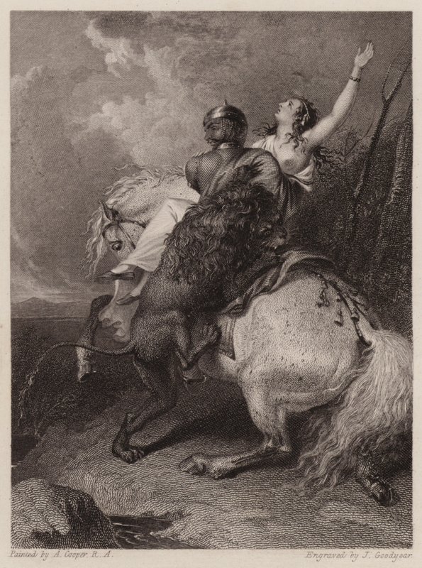 The Faithful Servant by English School