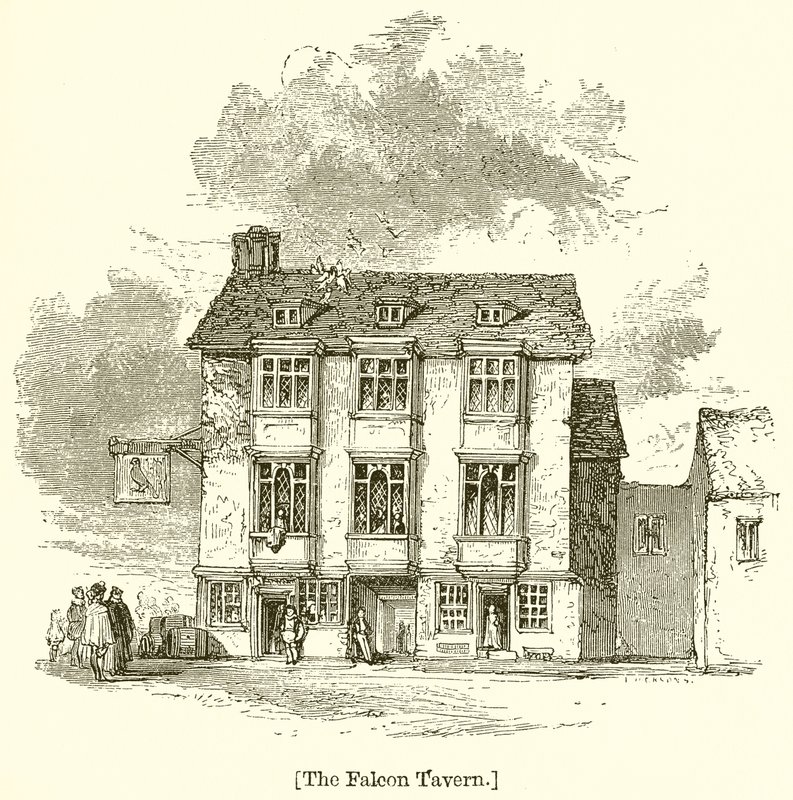 The Falcon Tavern by English School
