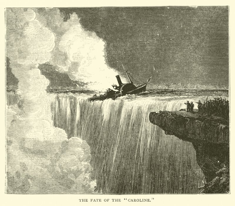 The Fate of the Caroline by English School