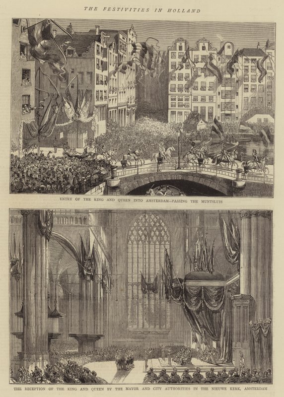 The Festivities in Holland by English School