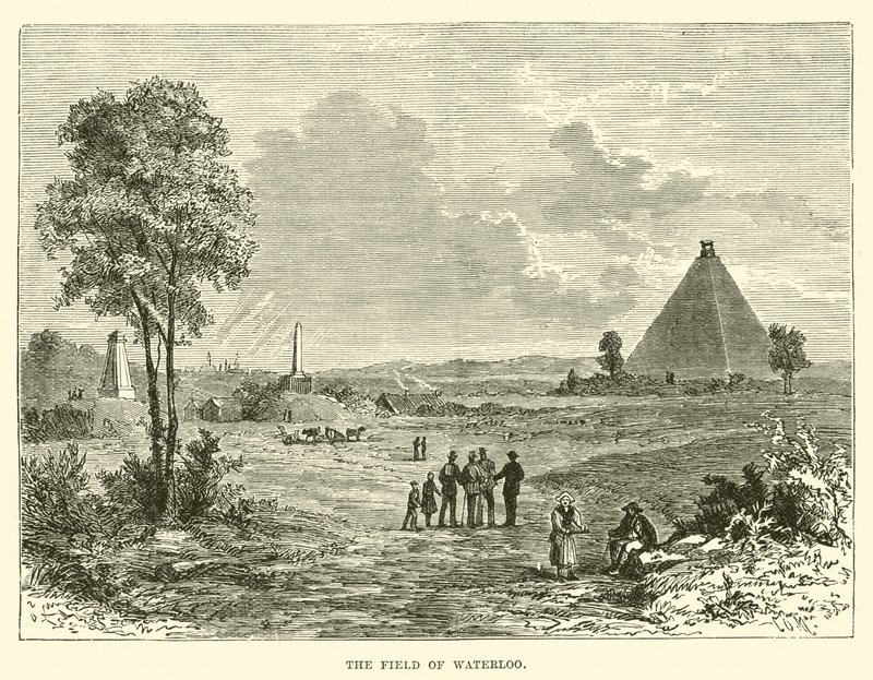 The Field of Waterloo by English School