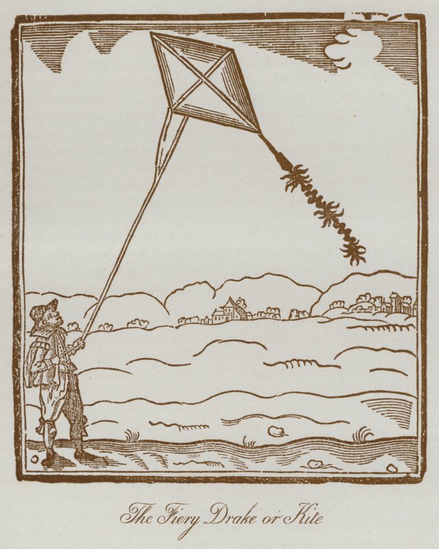 The Fiery Drake or Kite by English School