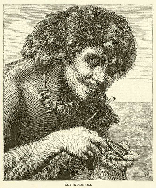 The First Oyster-eater by English School