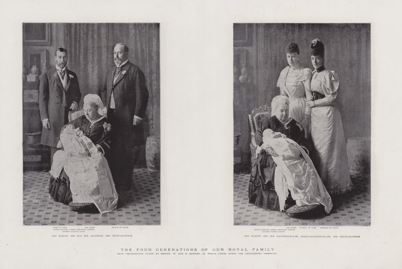 The Four Generations of Our Royal Family by English School