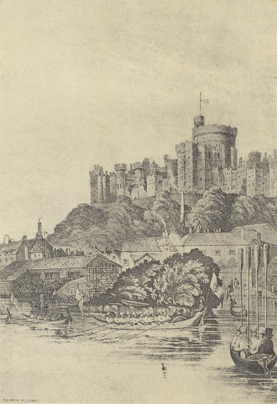 The Fourth of June, 1838 by English School