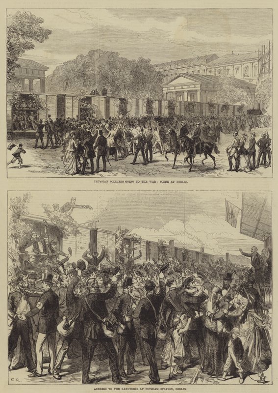 The Franco-Prussian War by English School