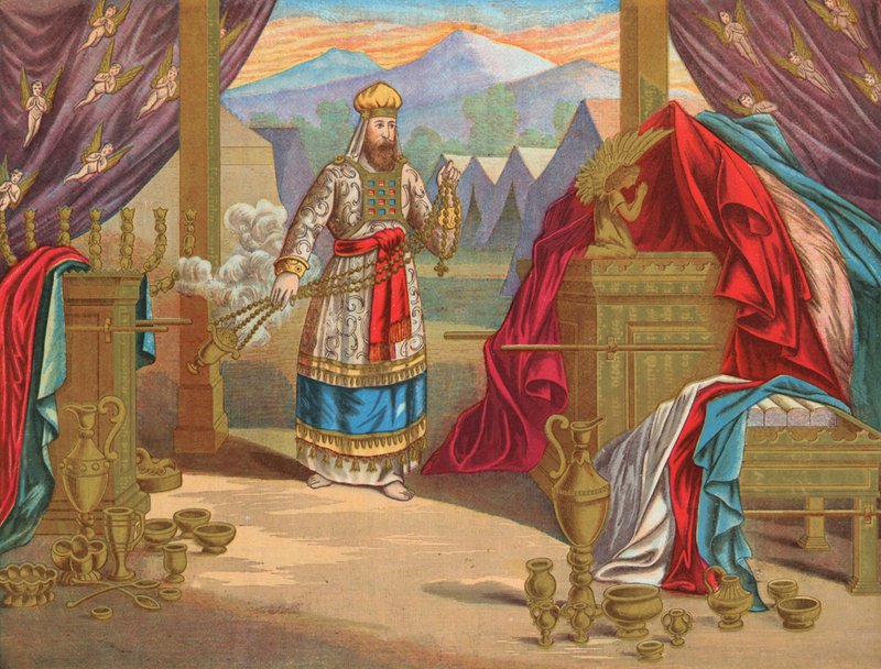 The Furniture of the Tabernacle by English School