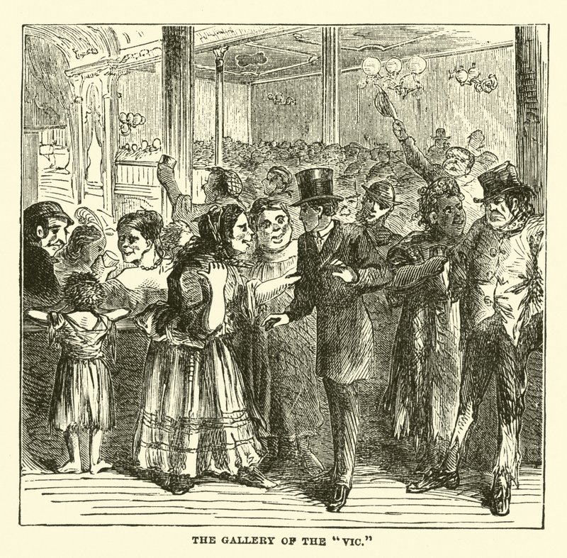 The Gallery of the Victoria by English School