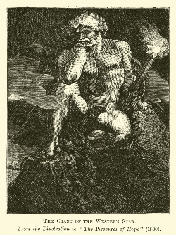 The Giant of the Western Star by English School