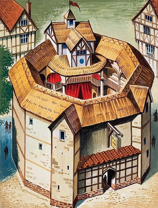 The Globe Theatre by English School