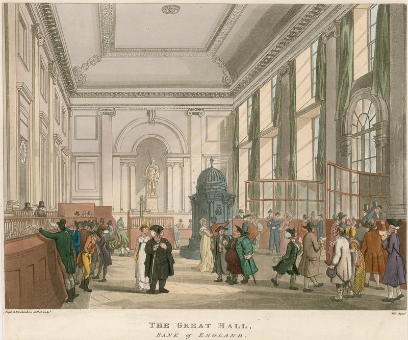 The Great Hall, Bank of England by English School