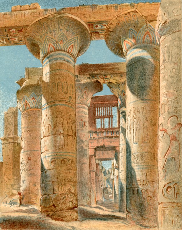 The Great Hall, Karnac by English School